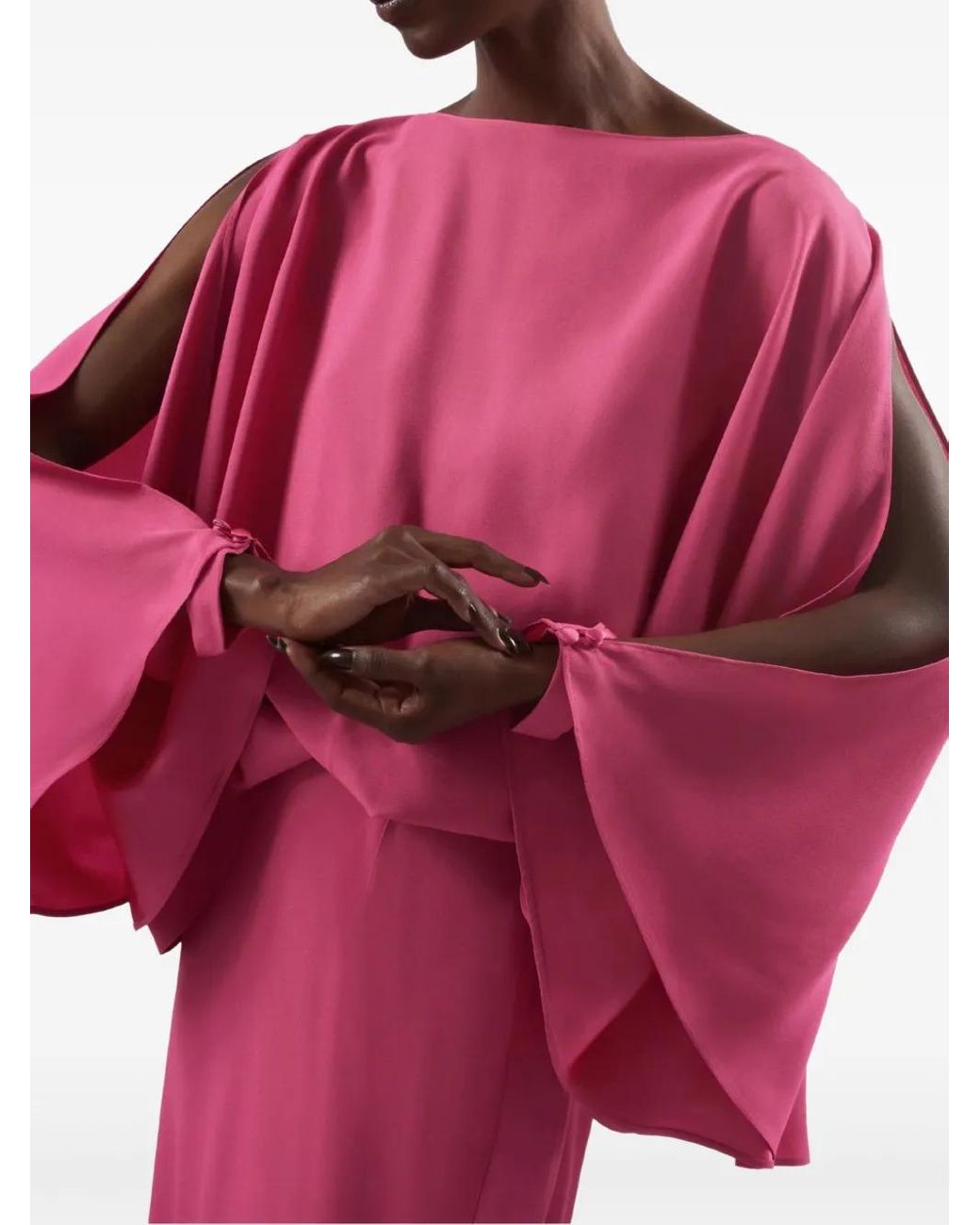 Taller Marmo Pink La Maddalena Maxi Dress