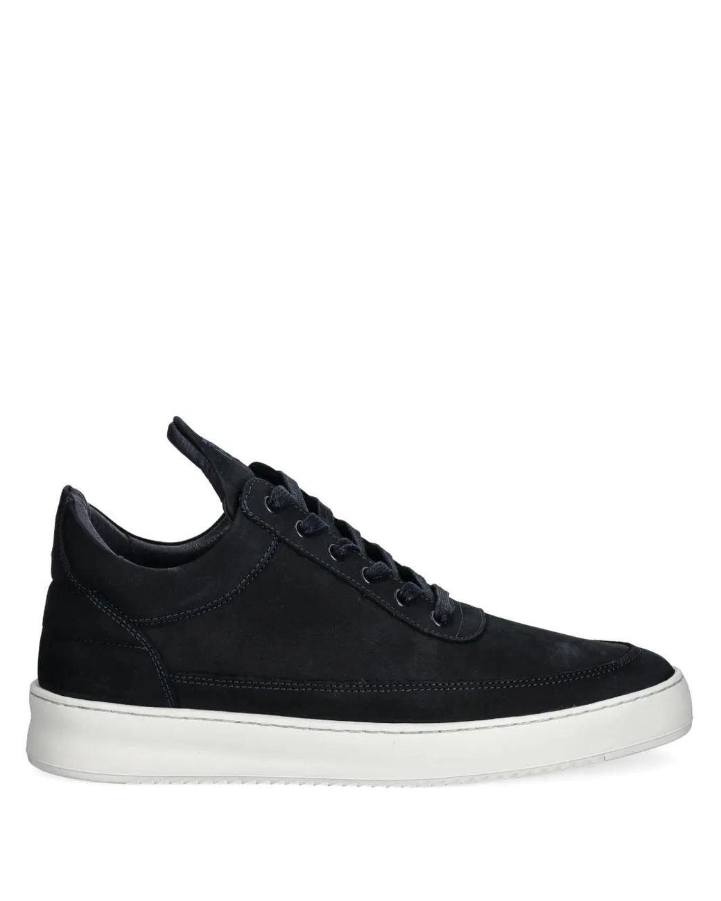 Filling Pieces Black The Low Top Sneakers for men