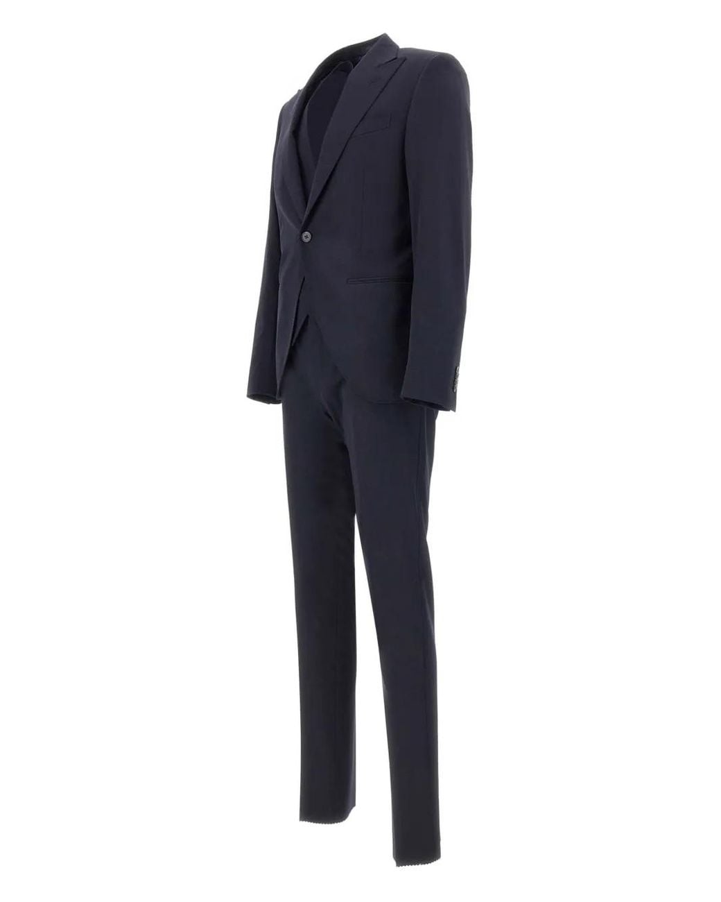 Corneliani Blue Single-Breasted Suit for men