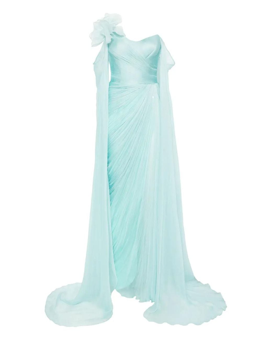 IRIS SERBAN Ariel Maxi-Jurk in het Blue