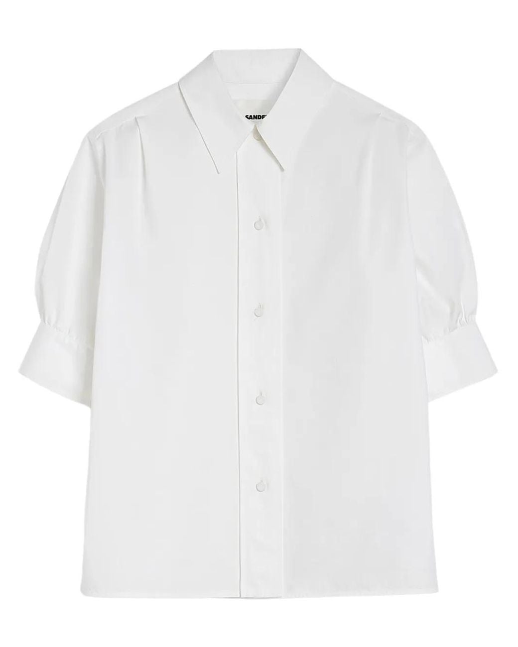 Jil Sander White Cotton Shirt