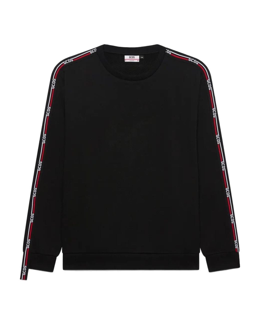 Gcds Gestreepte Sweater in het Black voor heren
