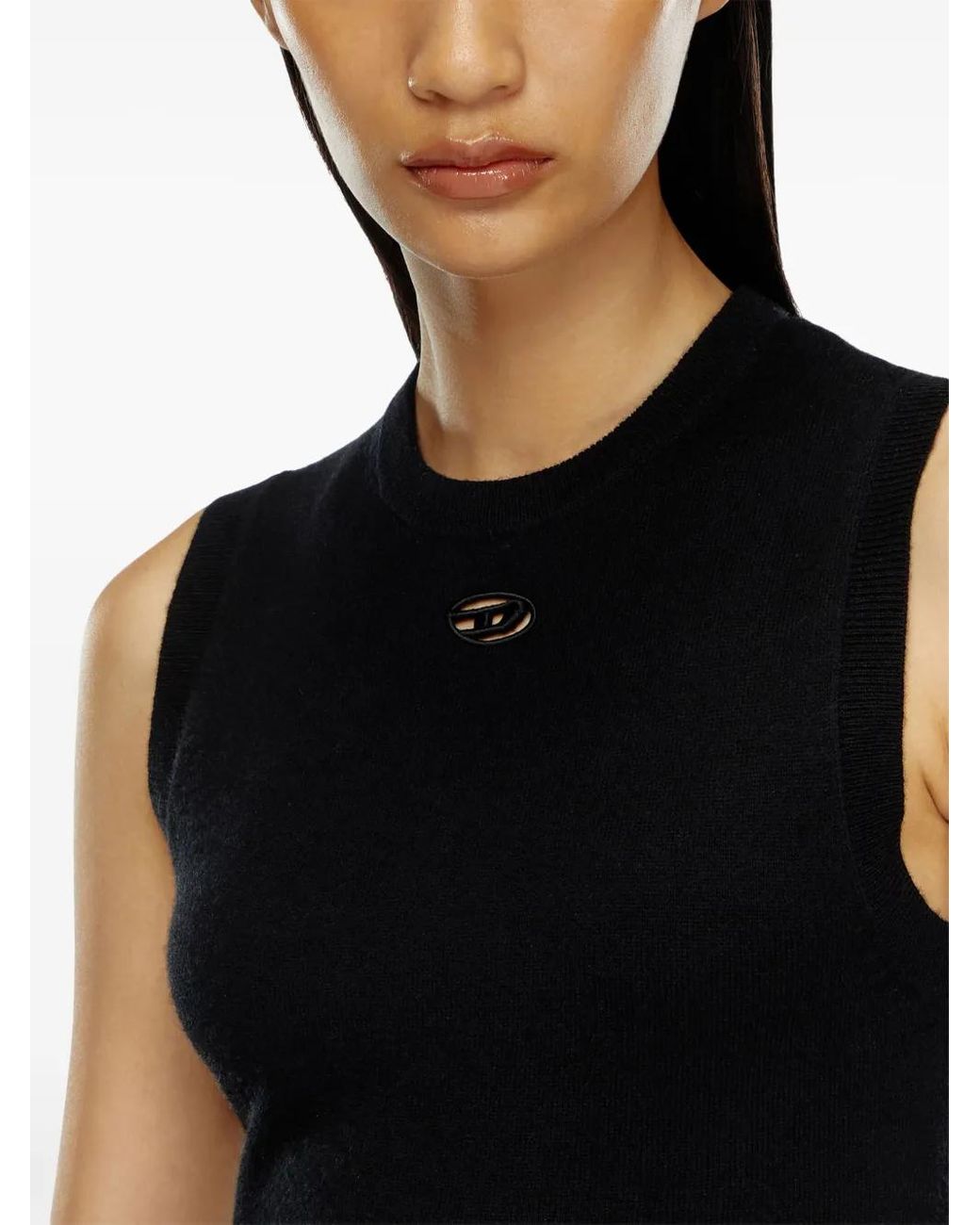 DIESEL Black M-Arga Tank Top