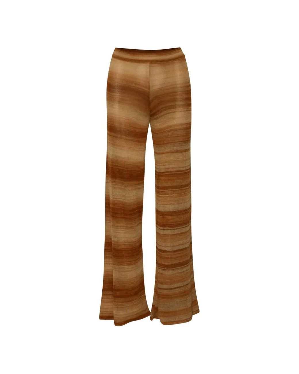 Baobab Brown Helena Wide-Leg Trousers