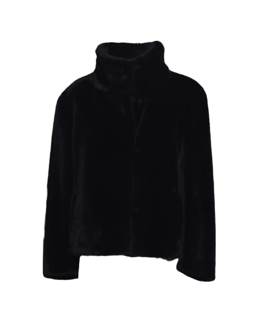 Max Mara Jas Van Imitatiebont in het Black