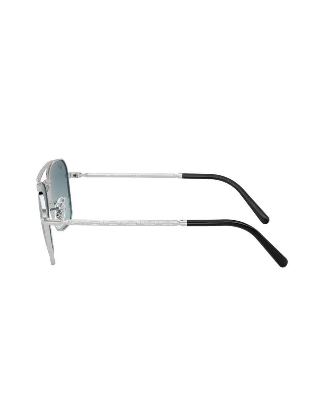 Raybaon Caravan Ray-Ban New Caravan Square-Frame Sunglasses in Blue | Lyst