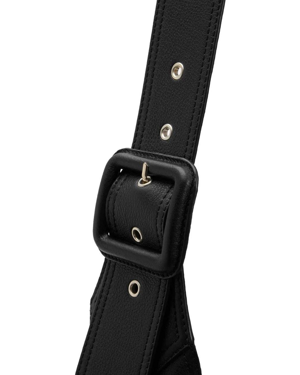 AMI Black Large Etienne Shoulder Bag