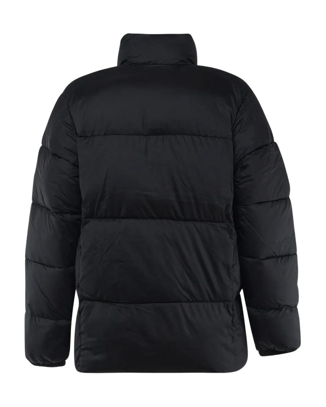 Columbia Black Chest-Logo Padded Jacket for men