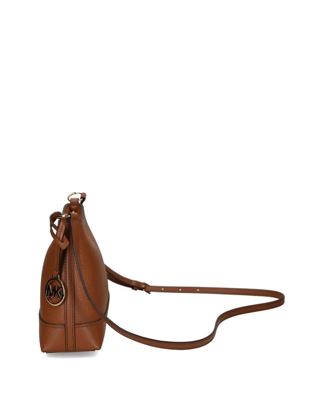 MICHAEL Michael Kors Brown Logo Charm Cross Body Bag