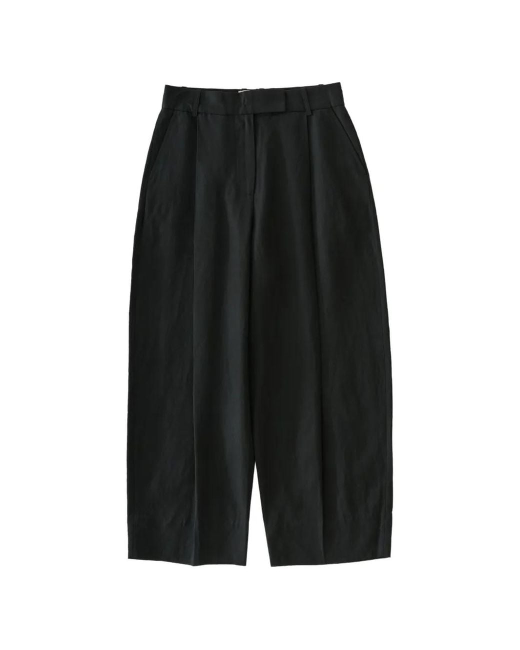 Studio Nicholson Black Nasser Pleated Trousers