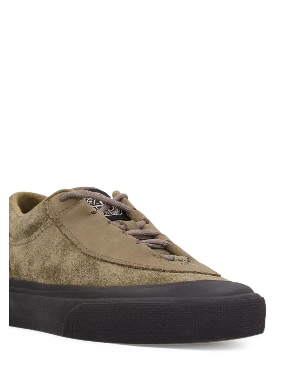 Stone Island Gray S100020 Suede Sneakers for men