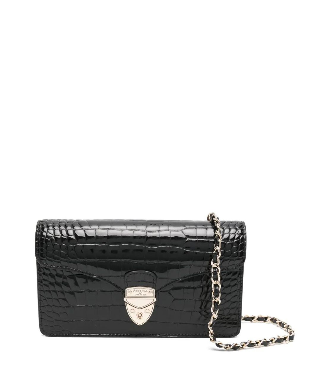 Aspinal Mayfair Clutch in het Black