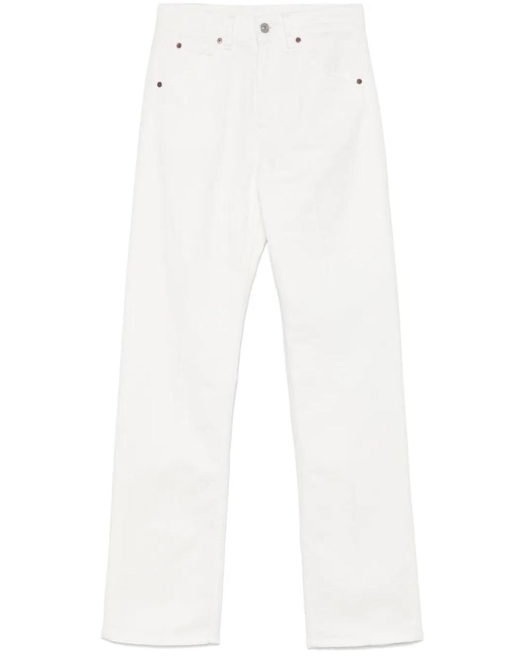 Victoria Beckham White Julia Jeans