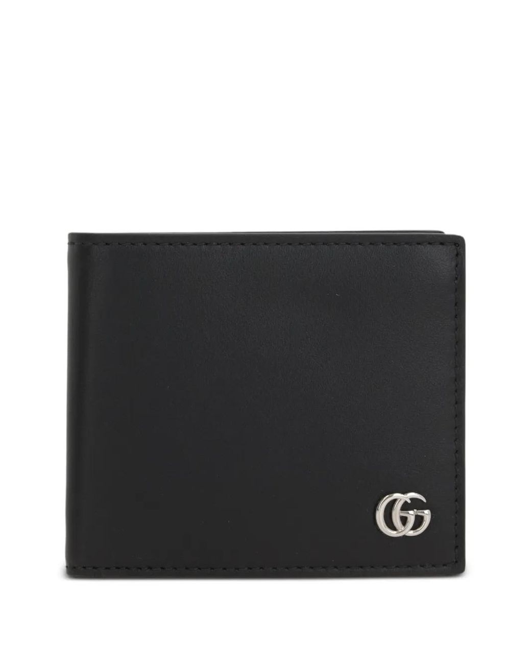 Gucci Black Marmont Bi-Fold Wallet