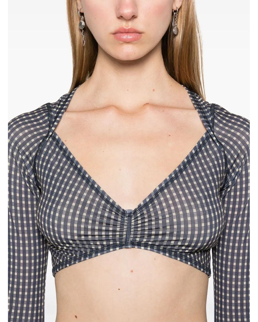 KNWLS Gray Infinity Top