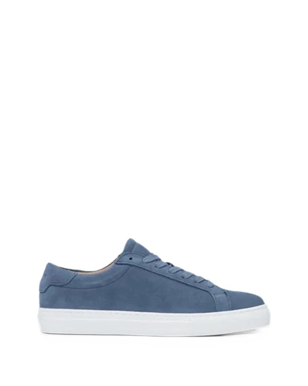 Les Deux Blue Theodor Suede Sneakers for men