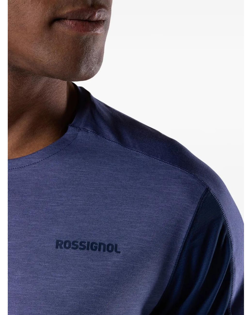 Rossignol Blue Hiking T-Shirt for men