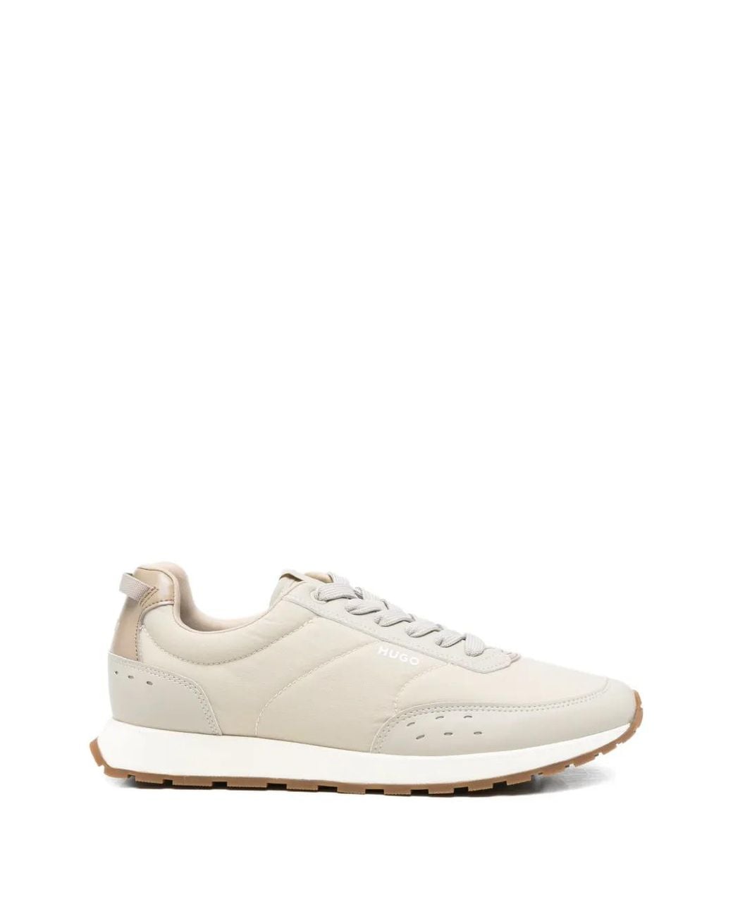 Boss Sneakers Mit Zickzackmuster in White für Herren