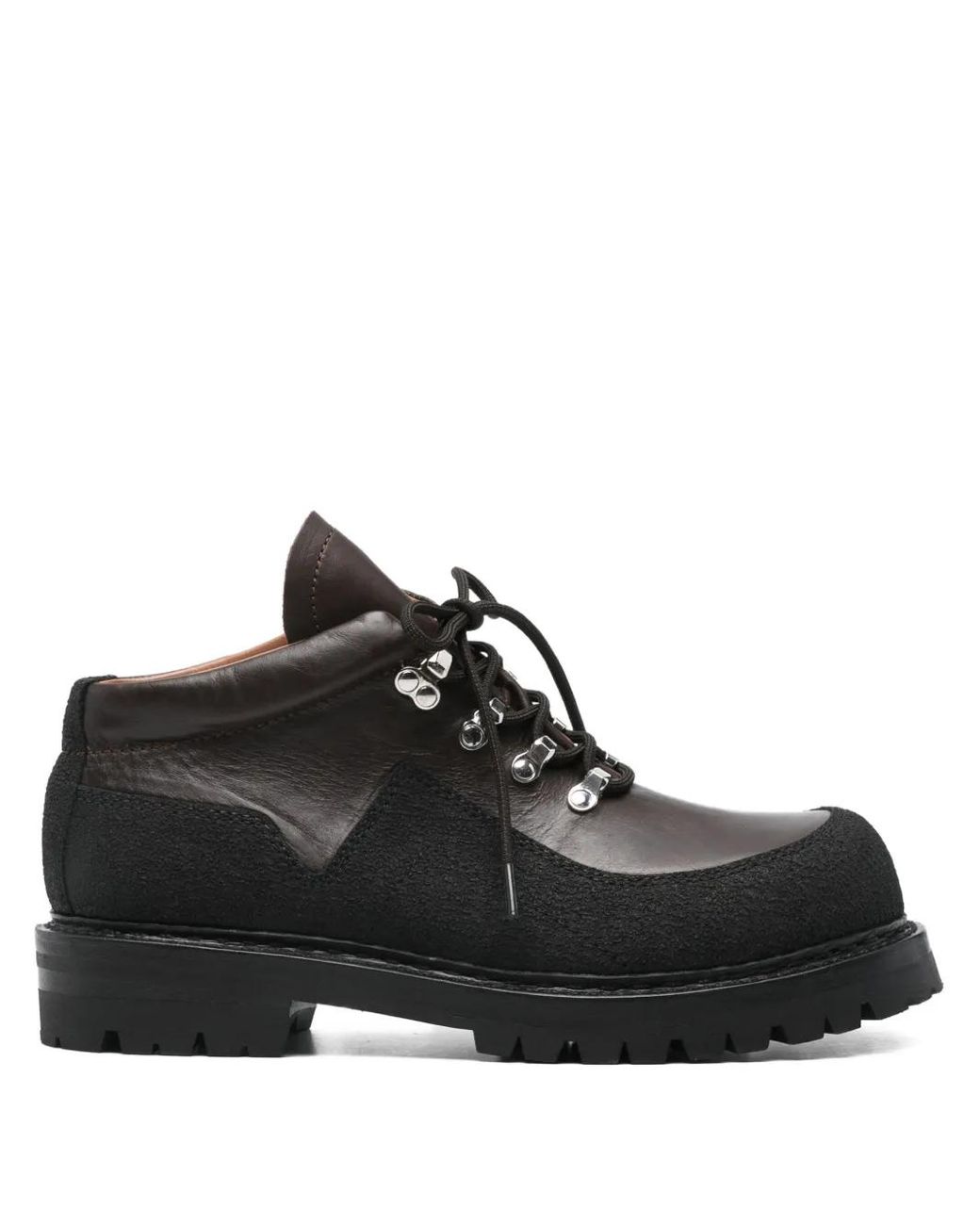 Our Legacy Black Quest Lace-Up Boots for men