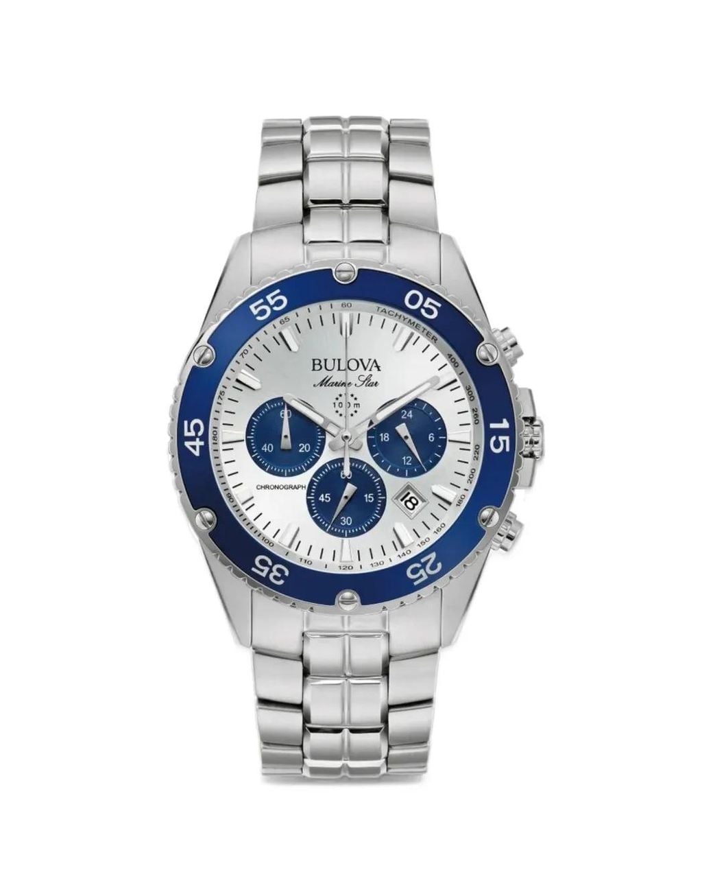 Bulova Blue Marine Star 42Mm Watch for men