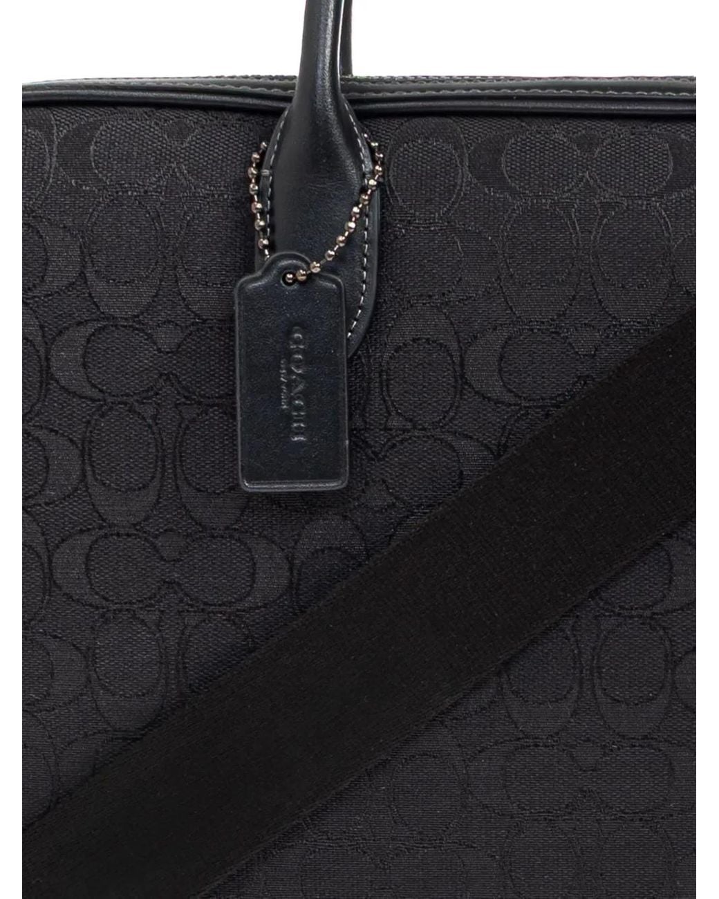 Bolso Theo COACH de hombre de color Black