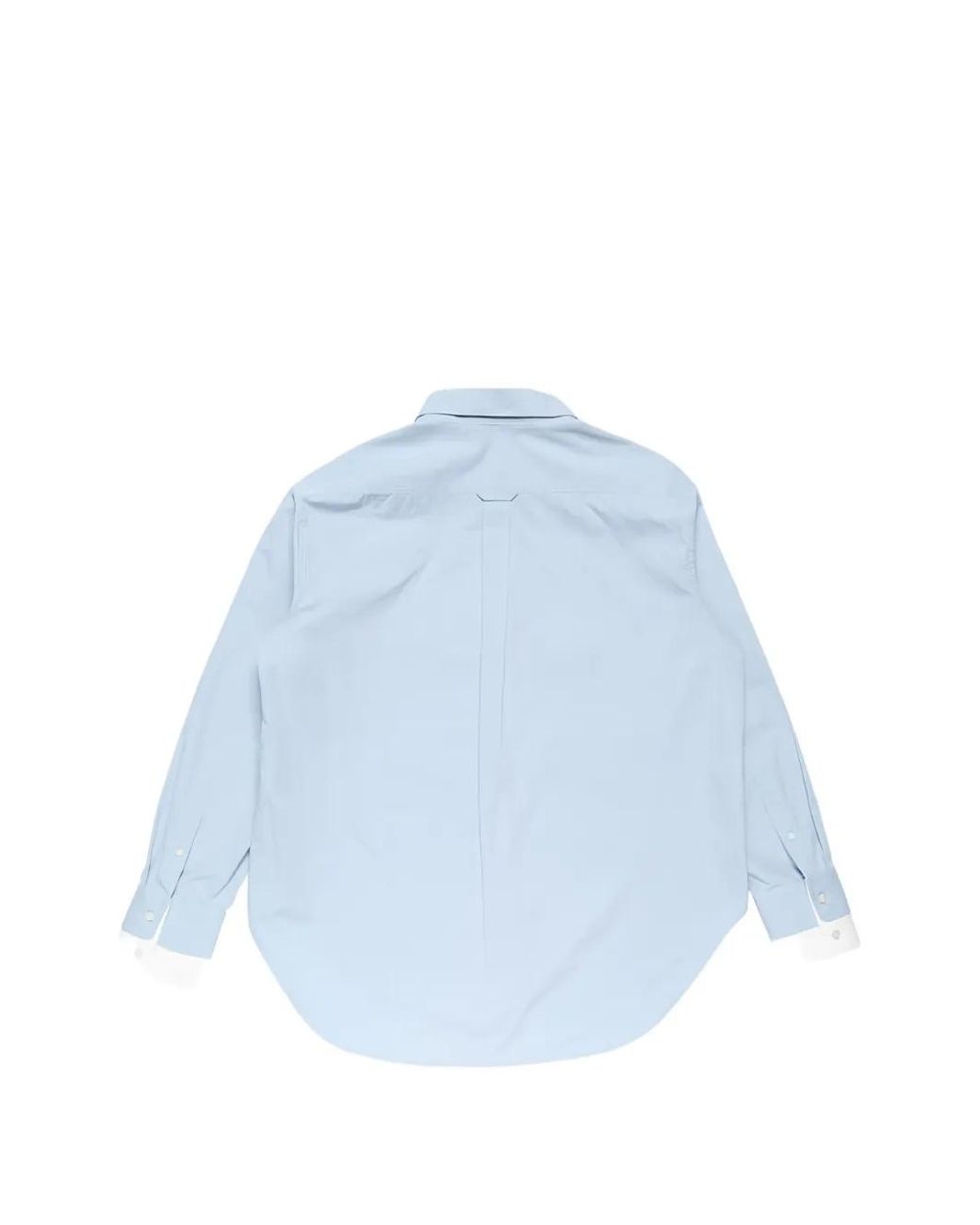 Acne Blue Layred Button-Up