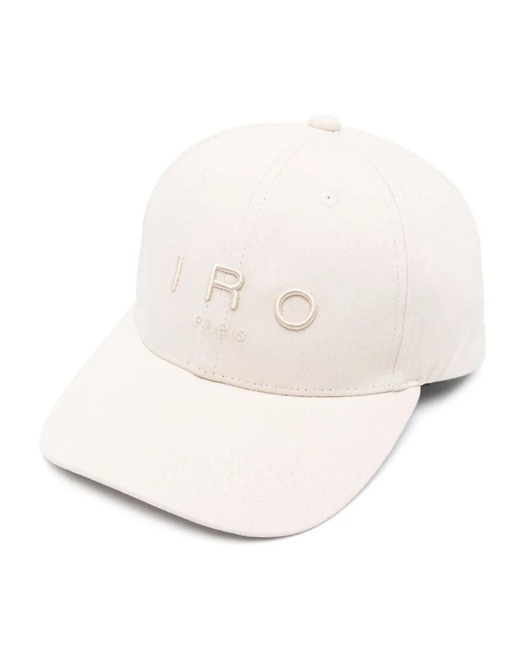 Cappello Da Baseball Con Ricamo di IRO in Natural