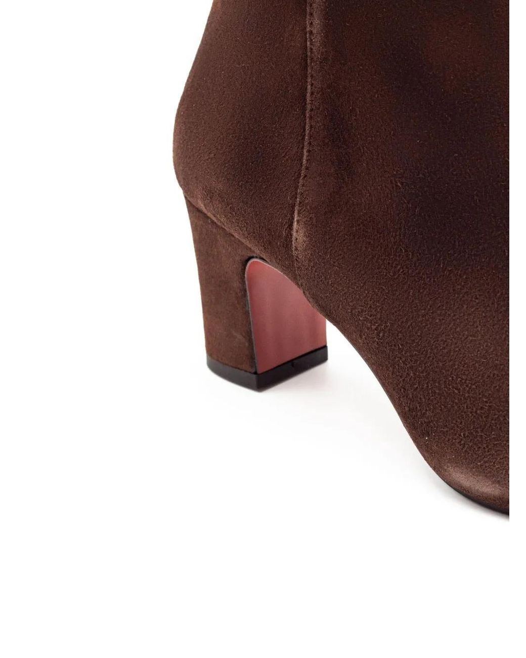 Festamilano Brown Muny Tapered-Toe Ankle Boots