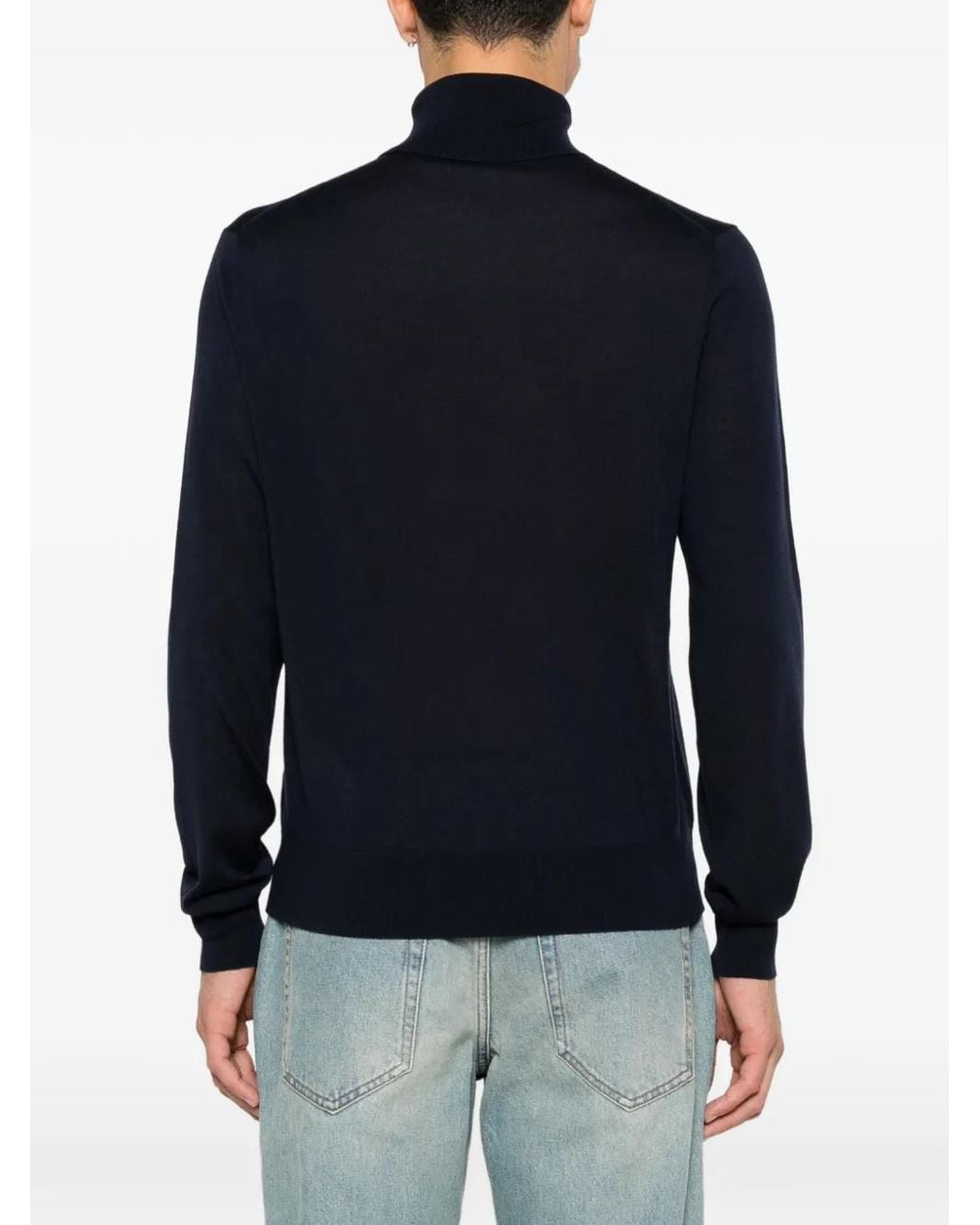 Jersey Upside Down Con Cuello Alto DSquared² de hombre de color Blue