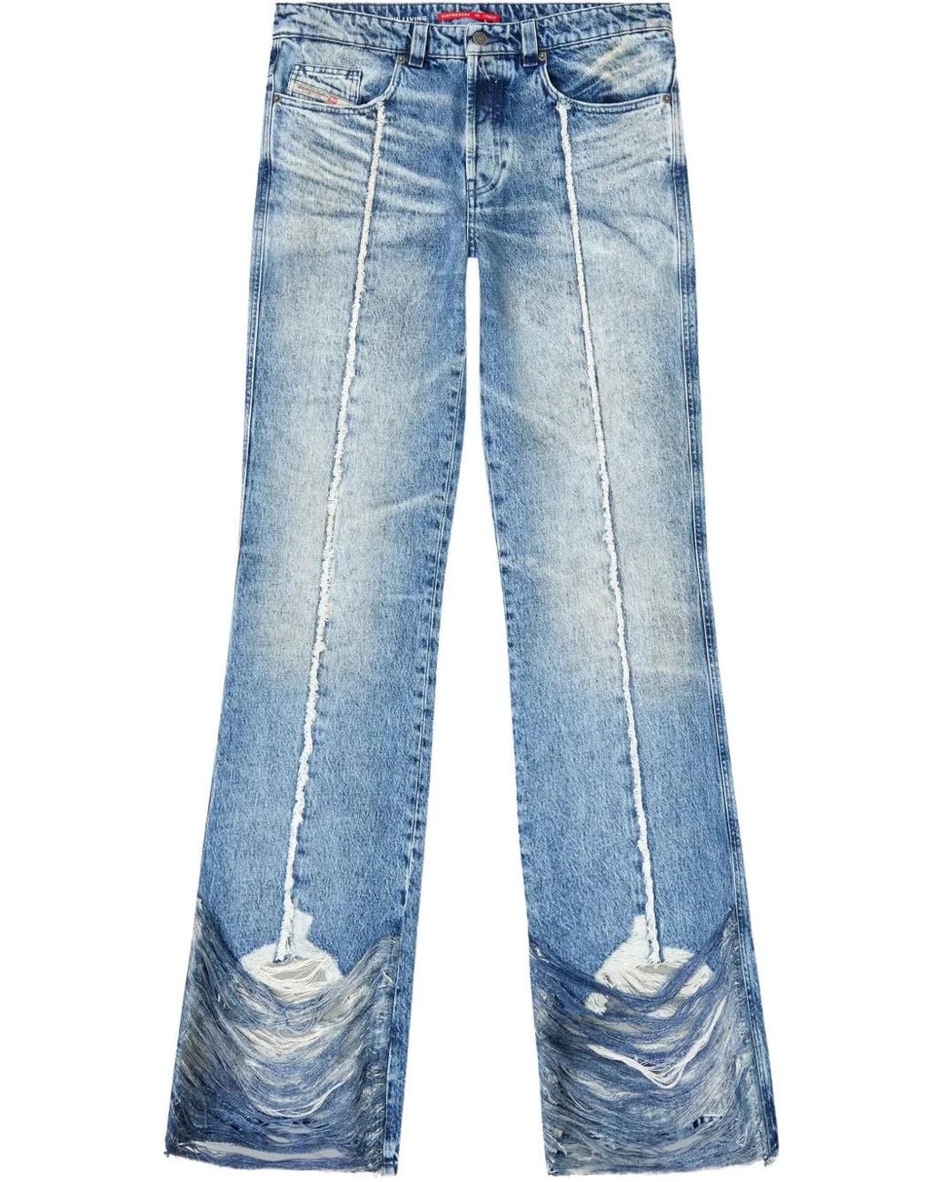 DIESEL Blue D-Buck Jeans for men