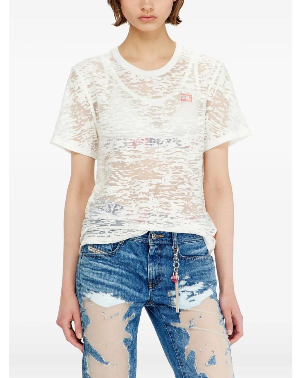 DIESEL White T-Shirt