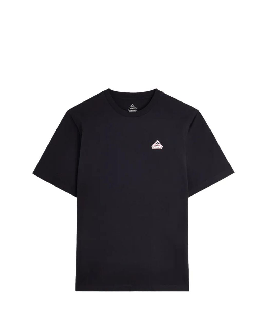 Pyrenex Blue Logo-Patch Cotton T-Shirt