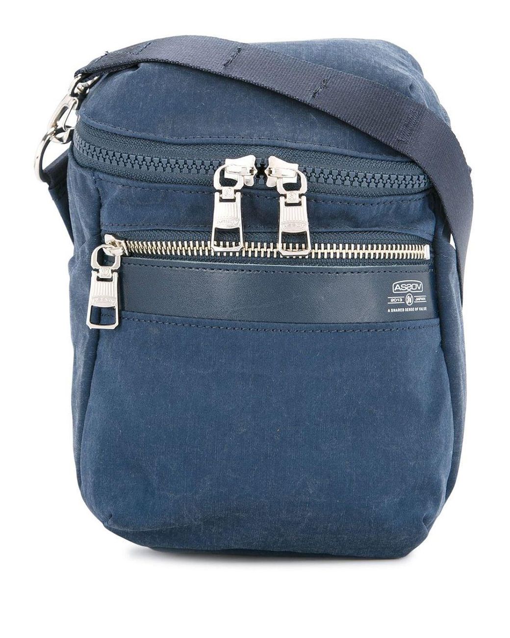 AS2OV Shrink Shoulder Bag in Blue for Men - Lyst