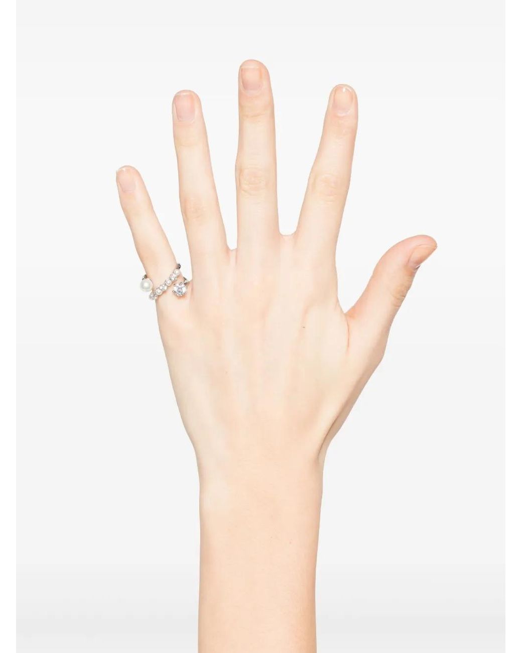 Swarovski White Matrix Ring