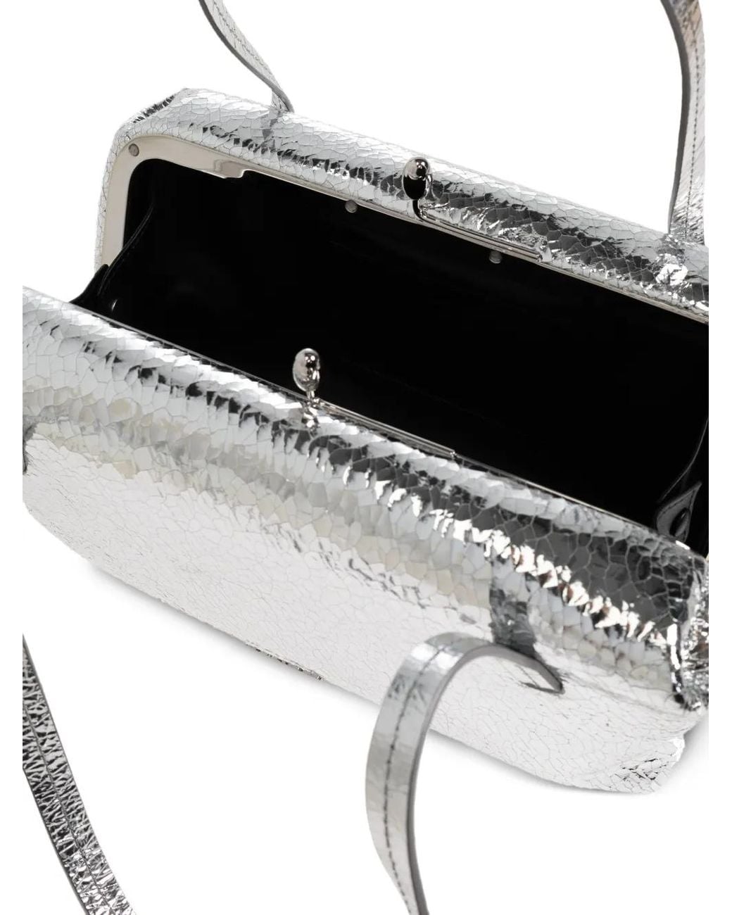 Jil Sander White Goji Pillow Shoulder Bag