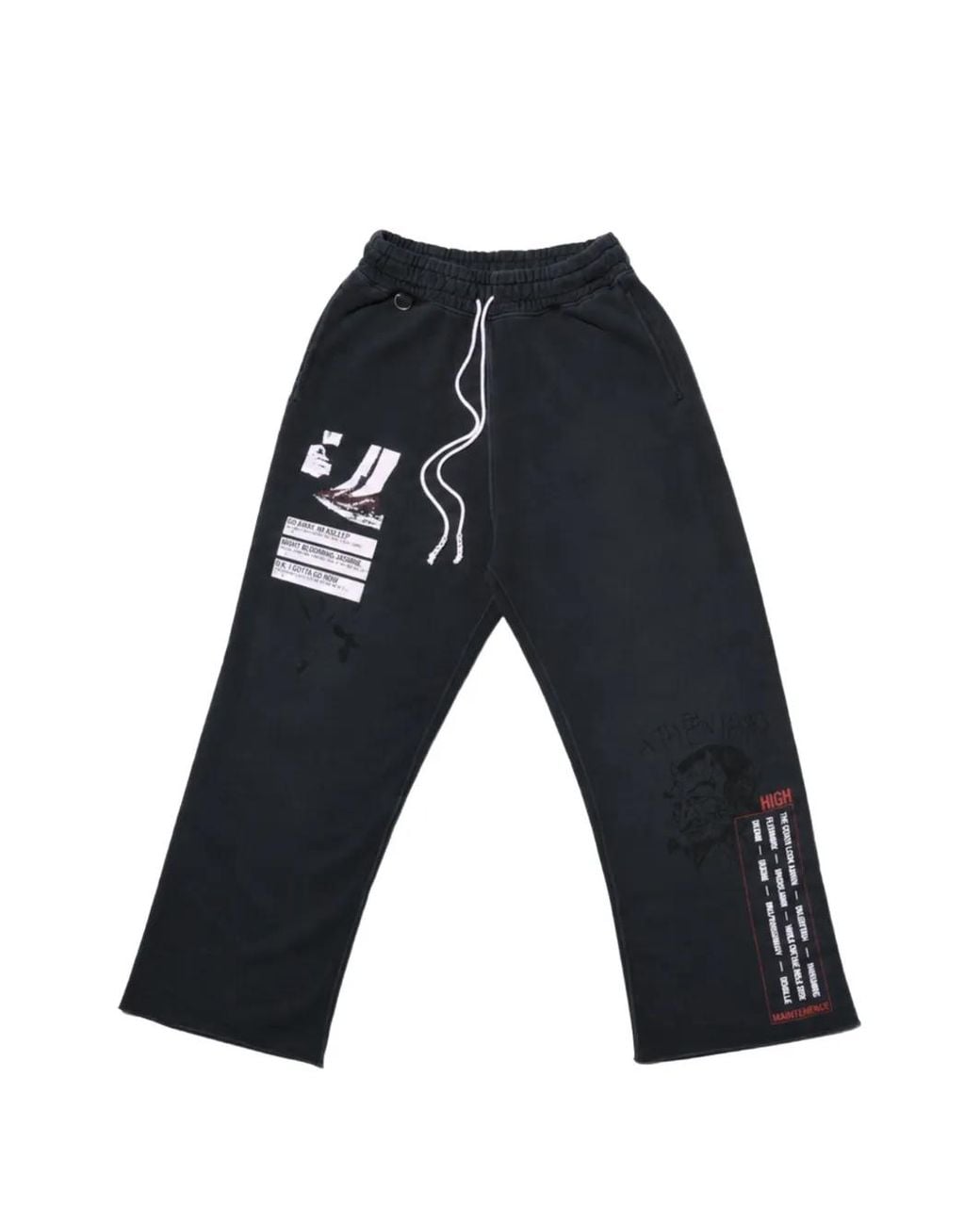 PALY Blue Graphic-Print Track Pants