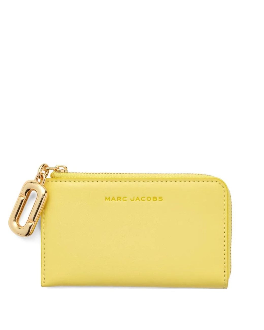 Marc Jacobs Yellow The J Marc J-Marc Zip-Around Wallet