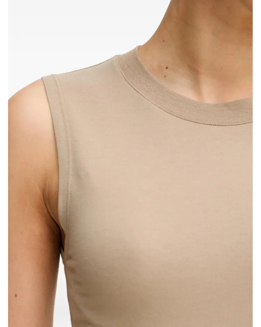 Marc O' Polo Natural Crew-Neck Sleeveless Dress