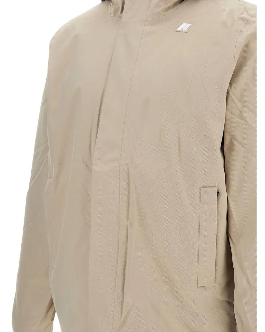 K-Way Natural Zip-Fastening Padded Jacket for men