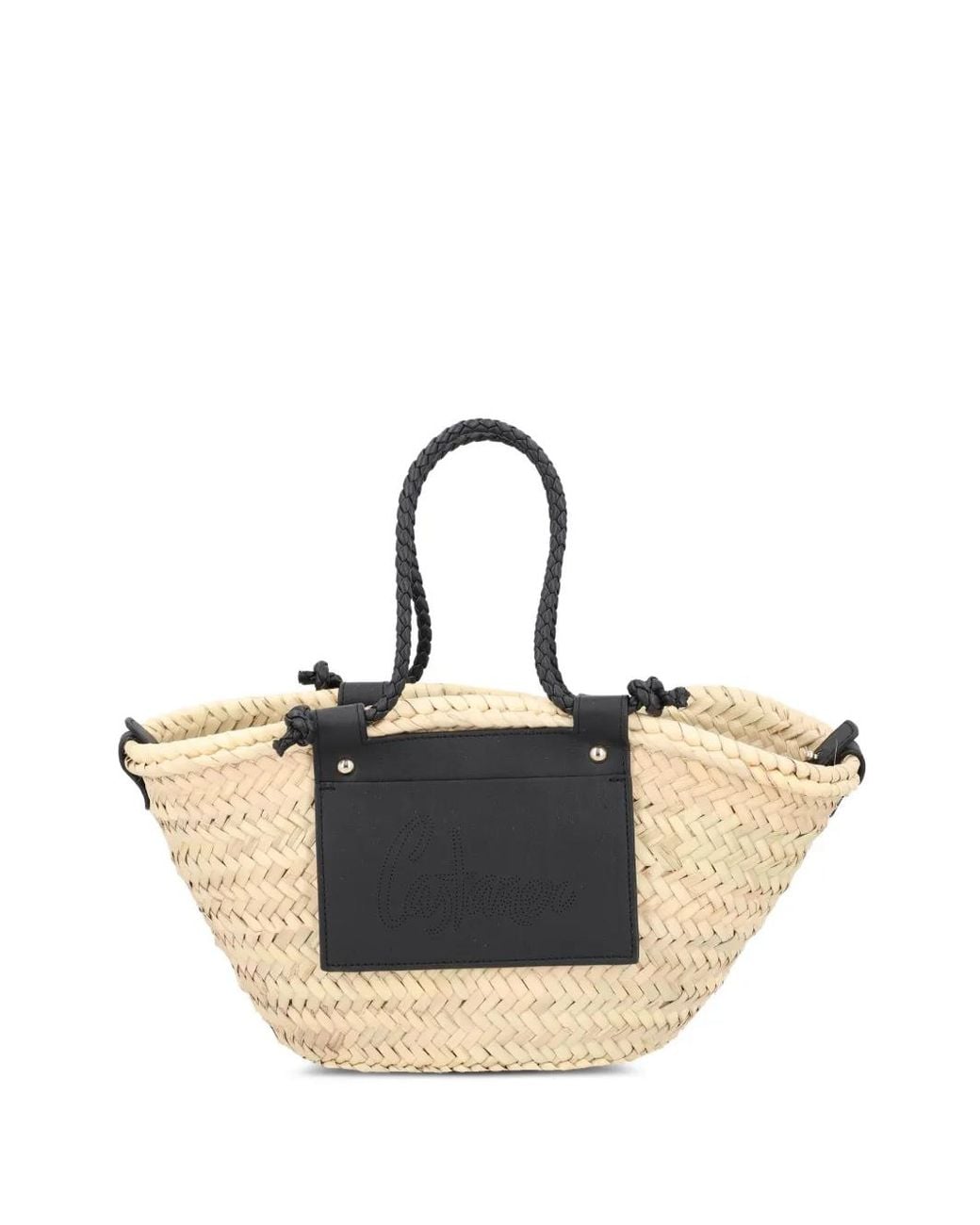 Castaner Natural Logo-Detail Tote Bag
