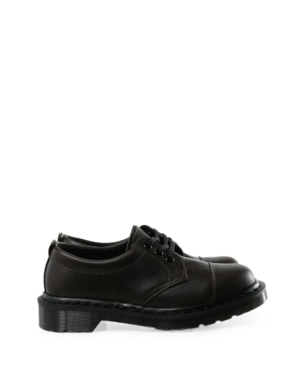 Dr. Martens Black X Mhl Derbies En Cuir
