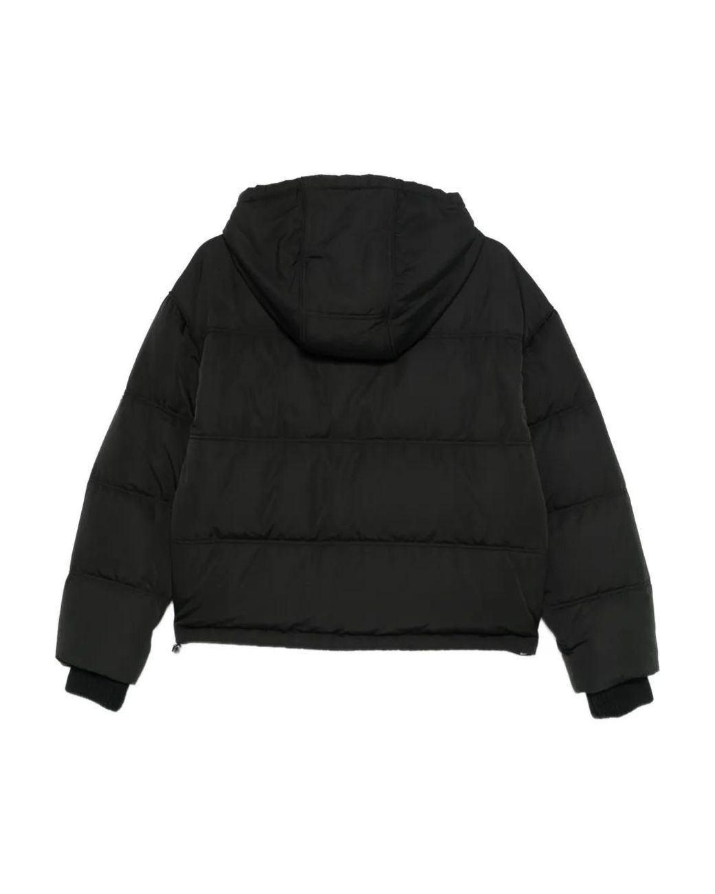Iceberg Black Hooded Down Jacket