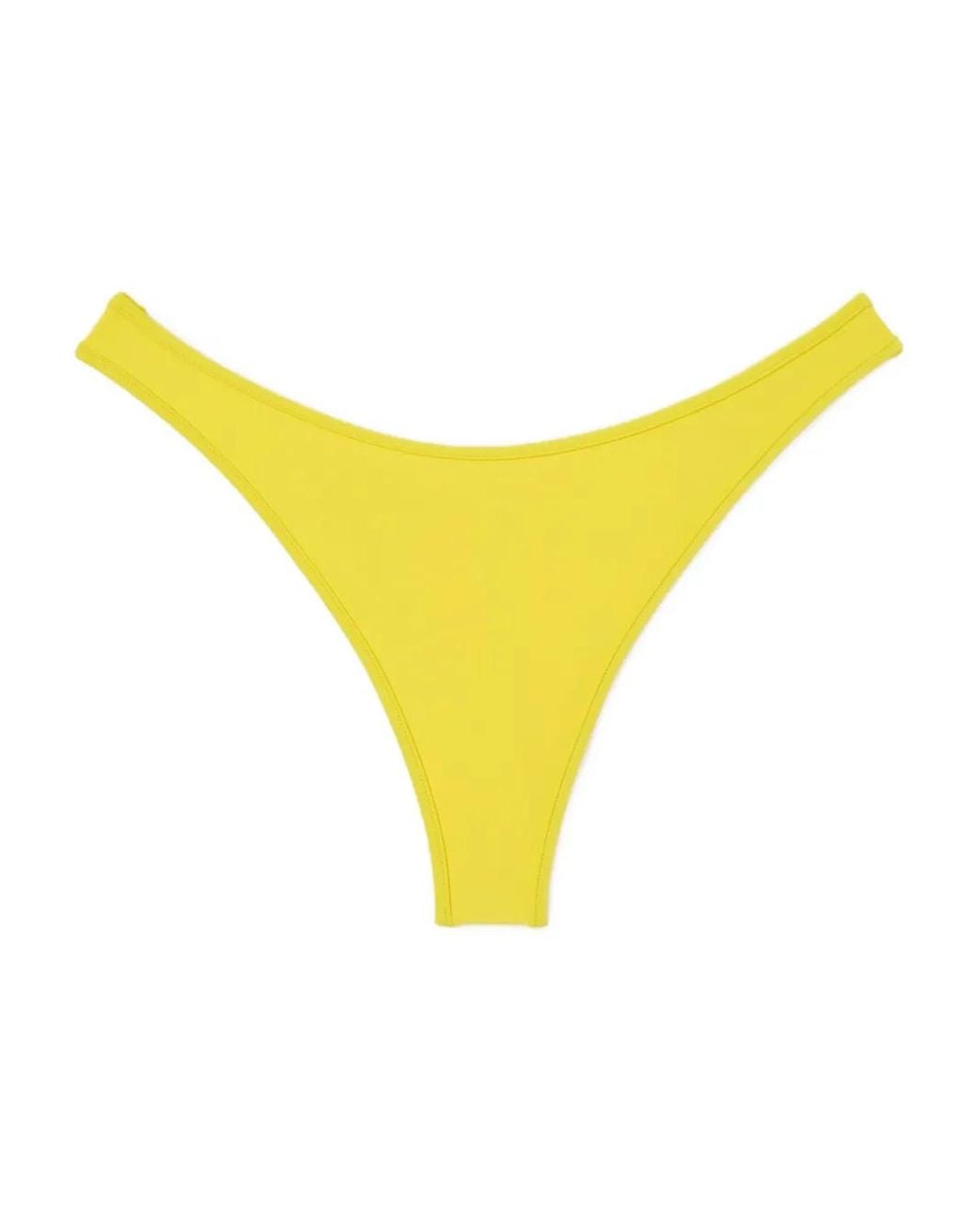 Sunnei Yellow Reversible Bikini Bottoms