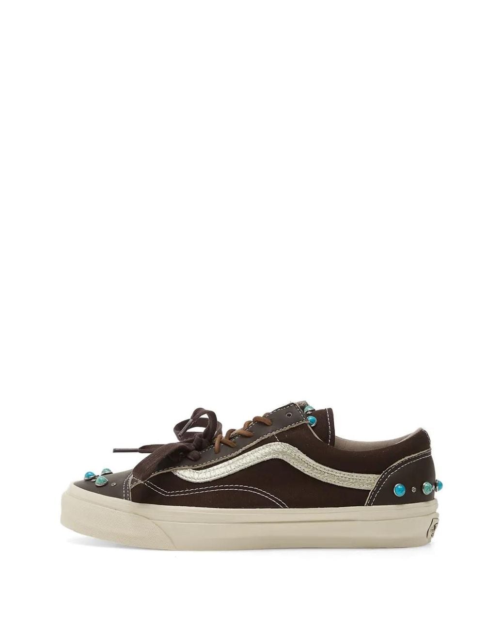 Vans Brown Lx Old Skool 36 Gems Mdbrn