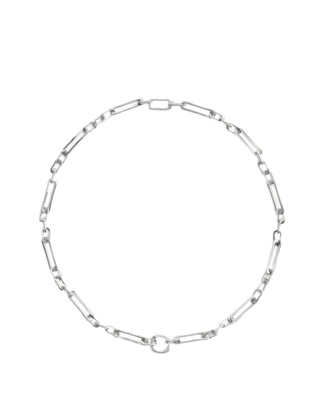 Monica Vinader White Collier Double Charm Mv Alta