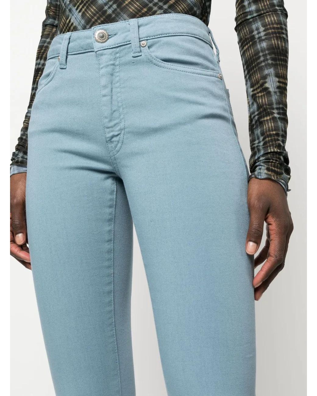 Dondup Blue Bootcut-Jeans Mit Logo