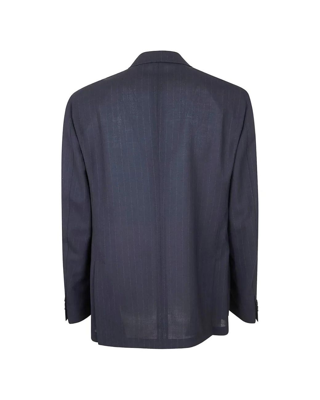 Lardini Blue Pinstriped Single-Breasted Suit for men