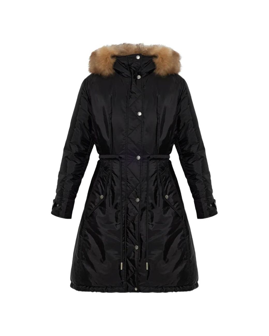 Parka Moustique Con Capucha Moncler de color Black
