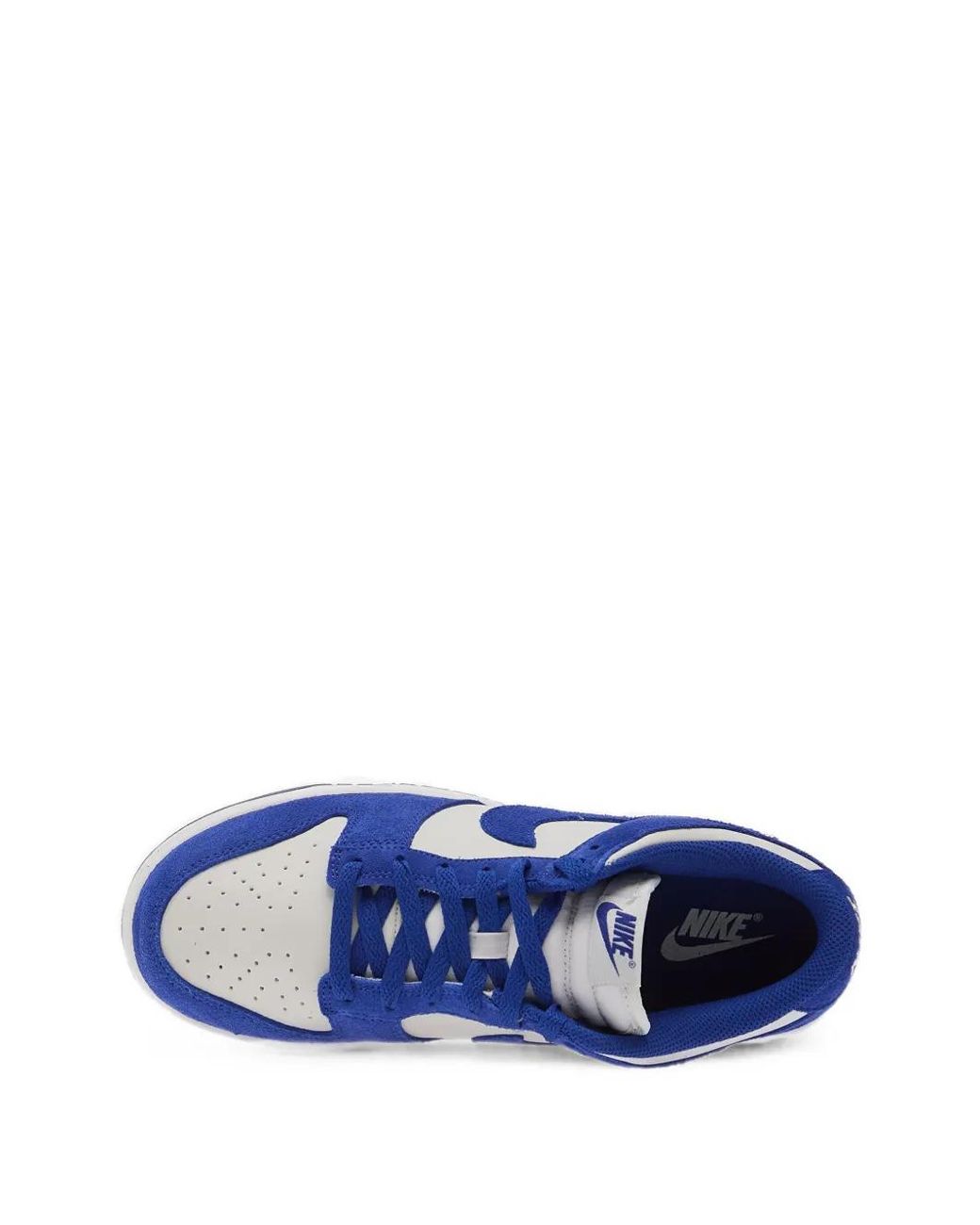 Nike Blue Dunk Low Suede Shoes