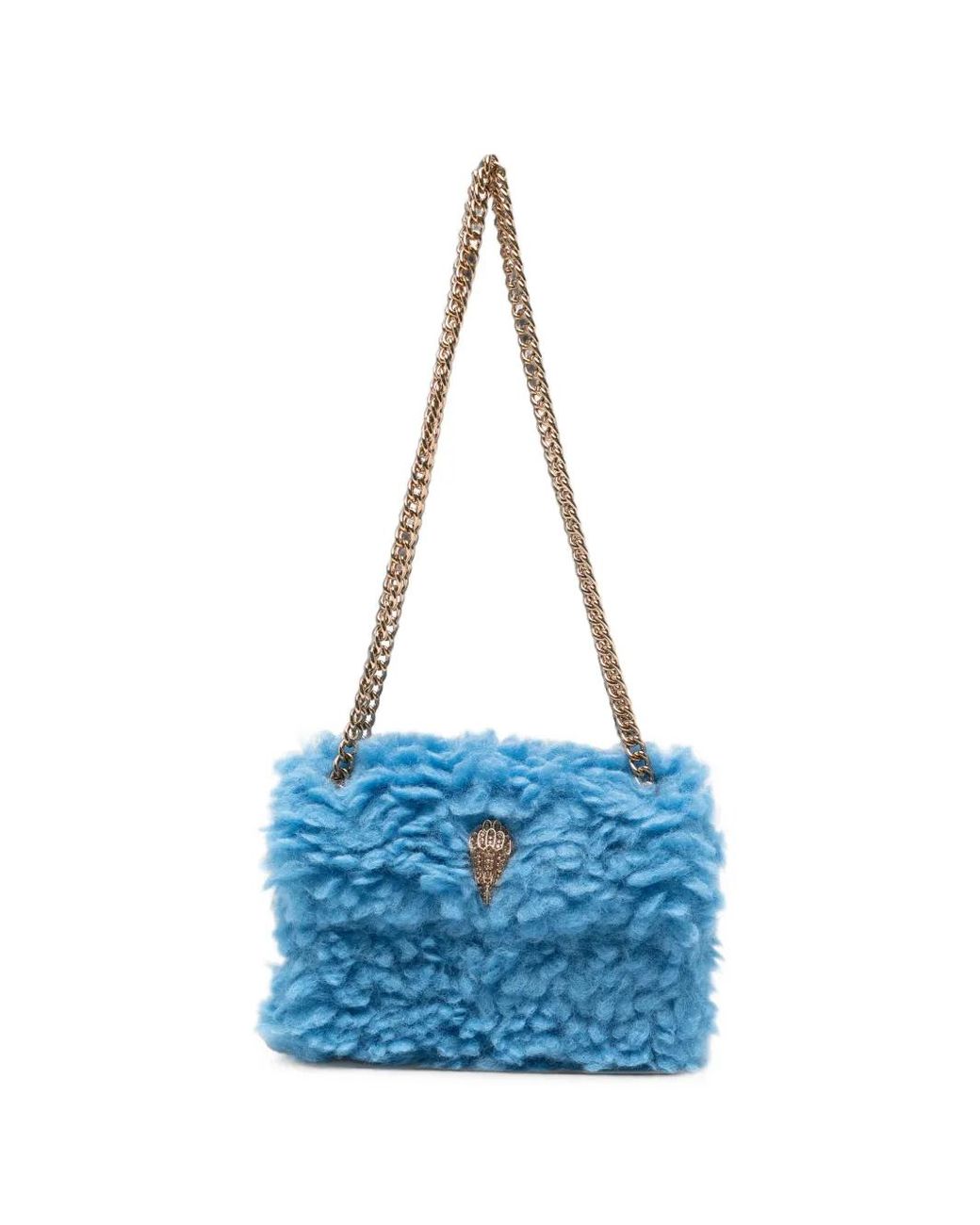 Kurt Geiger Blue Mini Kensington Shoulder Bag